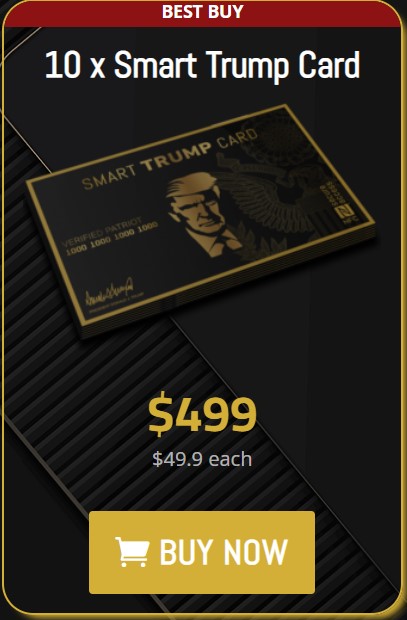 Smart Trump Card 1X PRICE $499 Only