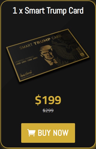Smart Trump Card 1X PRICE $199 Only
